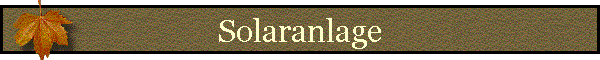 Solaranlage